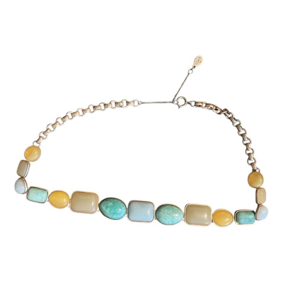 LOFT Jewelry - Ann Taylor Loft Gemstone Color-block Necklacece